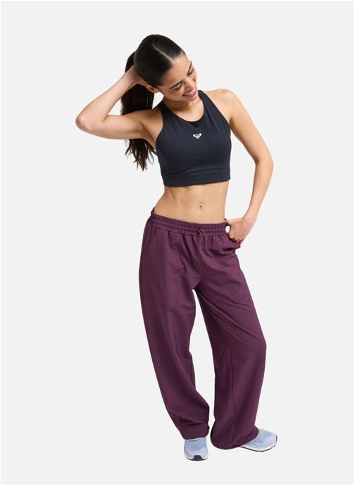 Roxy Pantalons droit Boundless Spirit Textured femme violet