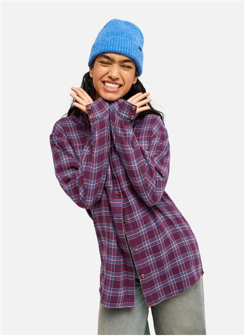 Roxy Chemises Let It Go Check femme violet