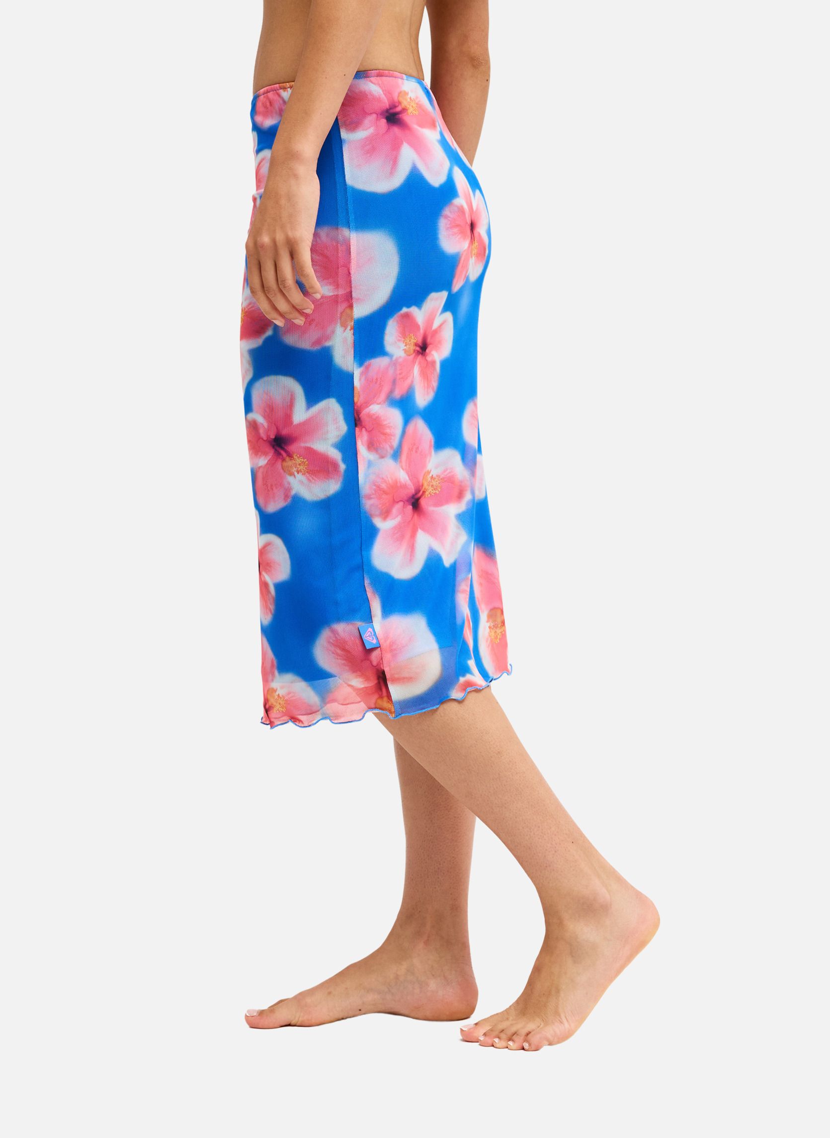 Jupes mi-longues Tidal Muse femme bleu Roxy Jupes mi-longues Tidal Muse femme bleu Bleu