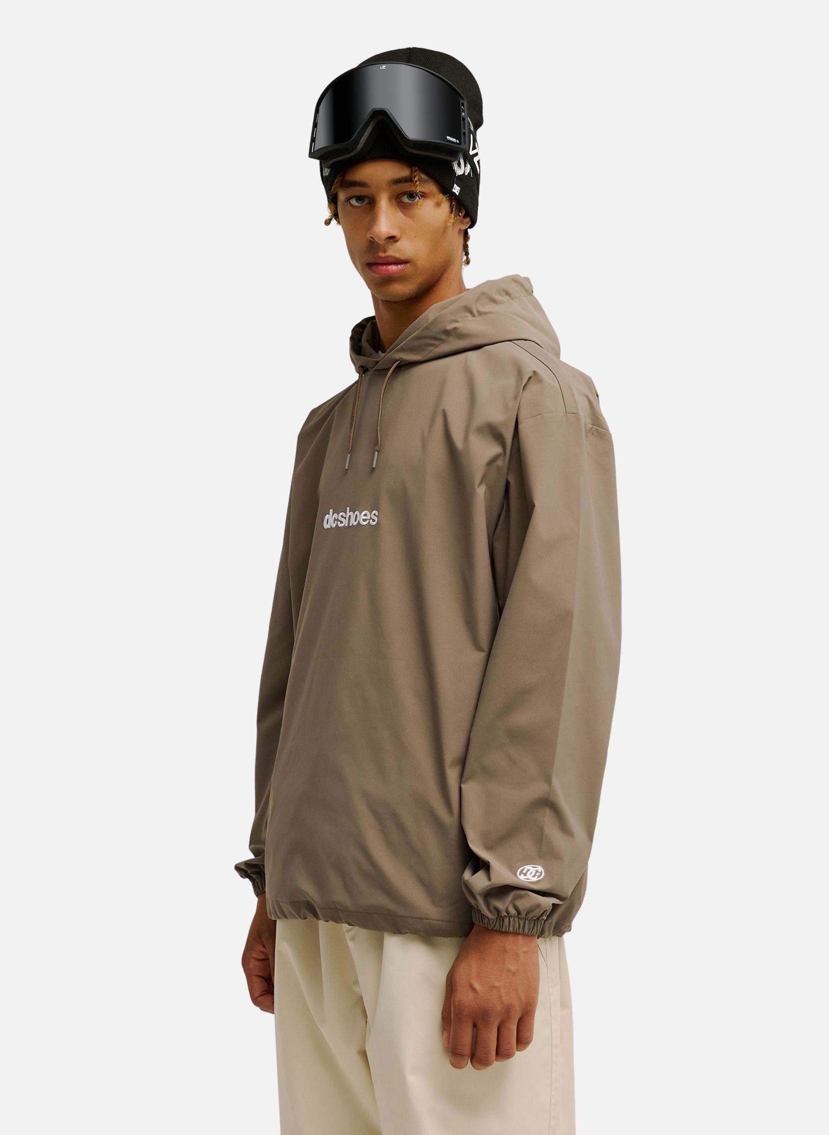 Vestes coupe-vents Aerahood DWR homme marron DC Shoes Vestes coupe-vents Aerahood DWR homme marron Marron