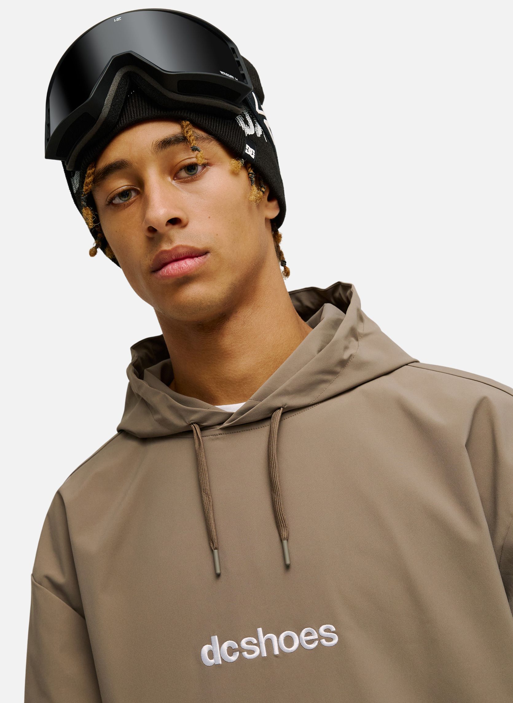 Vestes coupe-vents Aerahood DWR homme marron DC Shoes Vestes coupe-vents Aerahood DWR homme marron Marron
