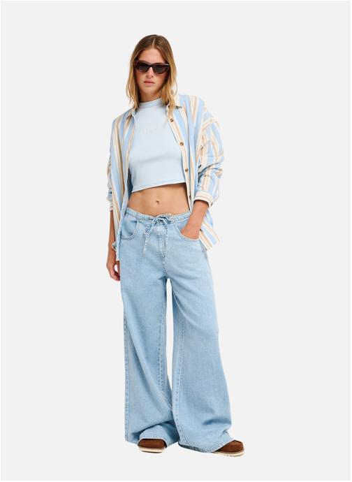 Roxy Jeans droit Beach Flirt femme bleu