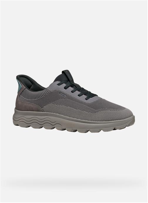 Geox Baskets basses U SPHERICA PLUS homme gris