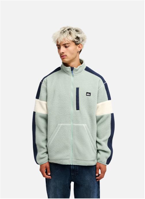 Quiksilver Vestes polaires Clean Coast Block homme vert