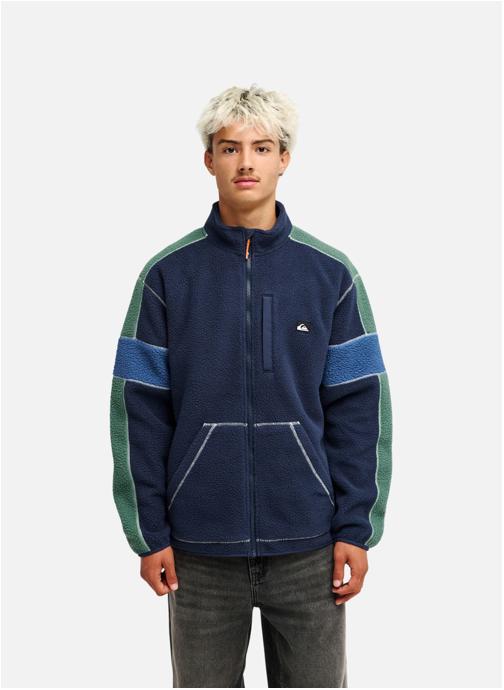 Quiksilver Vestes polaires Clean Coast Block homme bleu