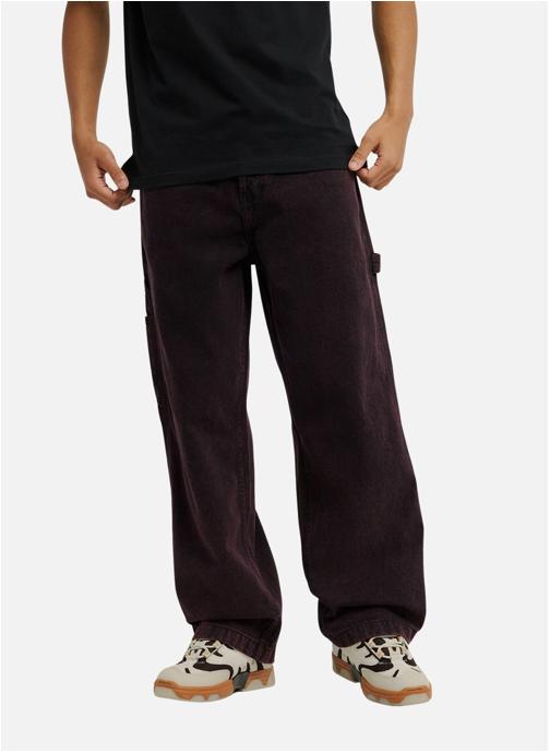 DC Shoes Jeans droit Baggy homme rouge