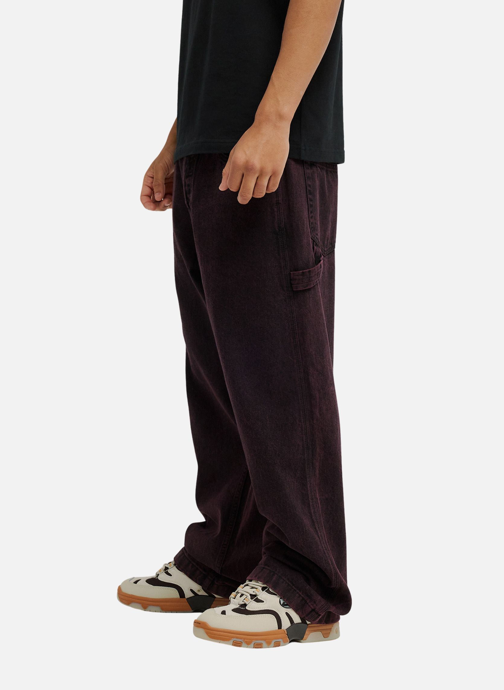 Jeans droit Baggy homme rouge DC Shoes Jeans droit Baggy homme rouge Rouge