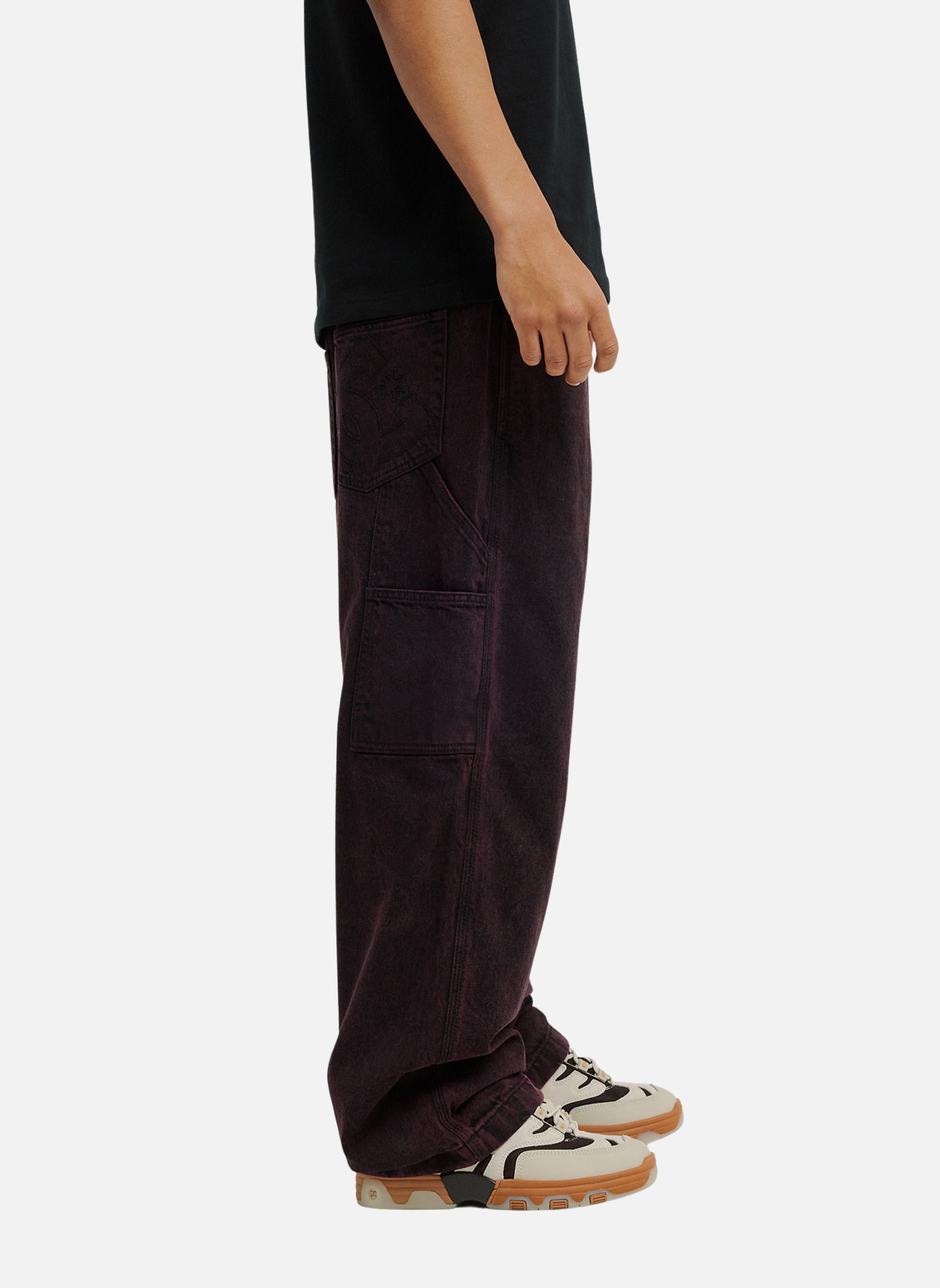 Jeans droit Baggy homme rouge DC Shoes Jeans droit Baggy homme rouge Rouge