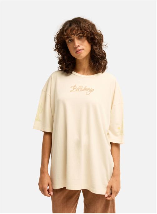 Billabong Tee-shirts Familiar Roads femme beige