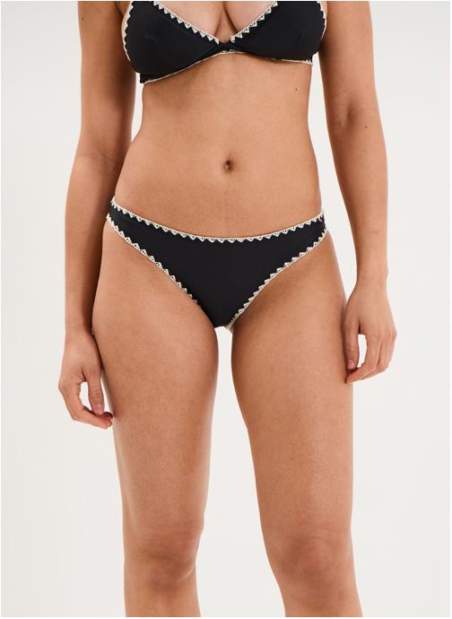 WAMEA BEACH Bas de maillot culotte NOUSHKACULOTTE femme noir