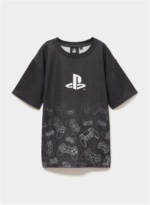 PLAYSTATION Tee-shirts FU_CHOWCHOW_PLAYSTATION garçon noir