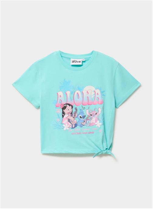 Stitch Tee-shirts SHL_ADORABLE fille bleu
