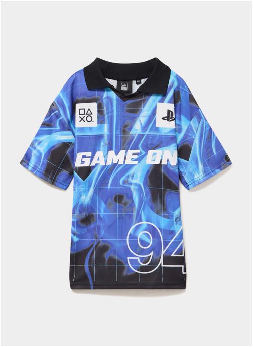 PLAYSTATION Tee-shirts FU_PEKINOIS_PLAYSTATION garçon bleu