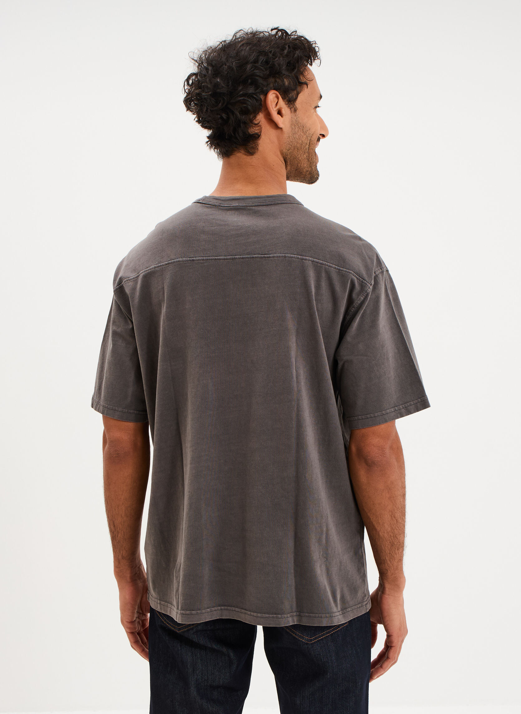 Tee-shirts LIB1TOTO homme gris LIBERTO Tee-shirts LIB1TOTO homme gris Gris foncé