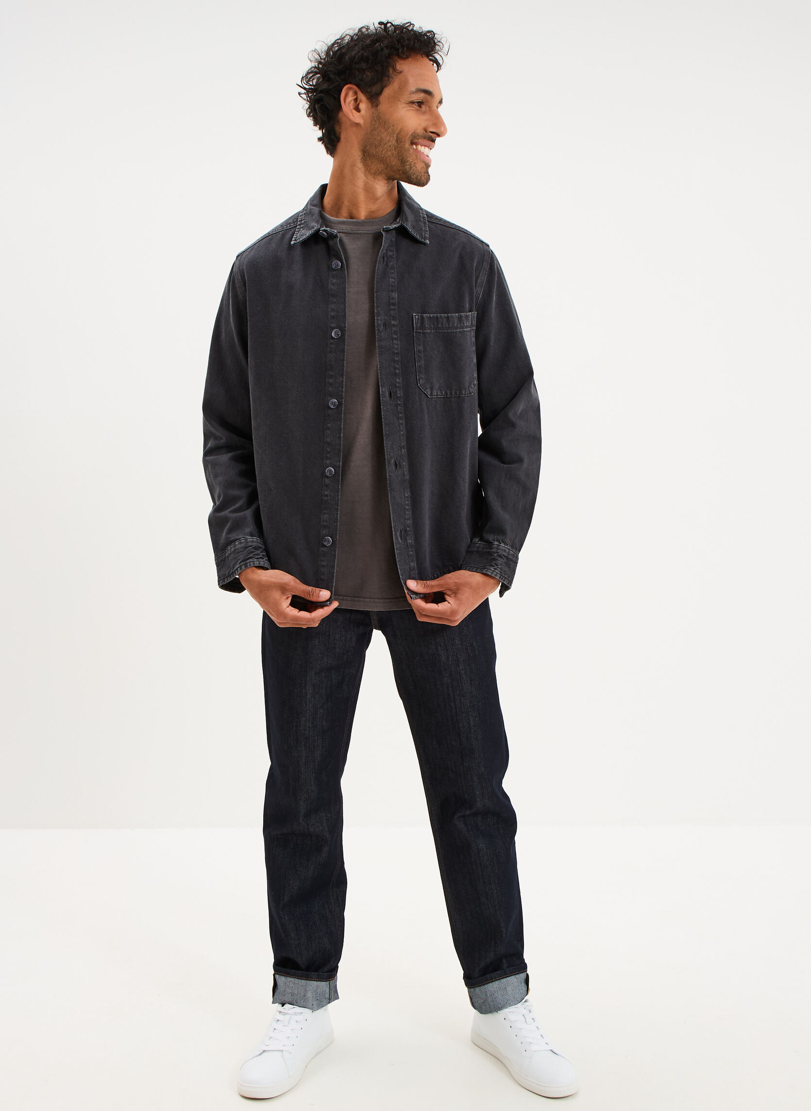 Tee-shirts LIB1TOTO homme gris LIBERTO Tee-shirts LIB1TOTO homme gris Gris foncé