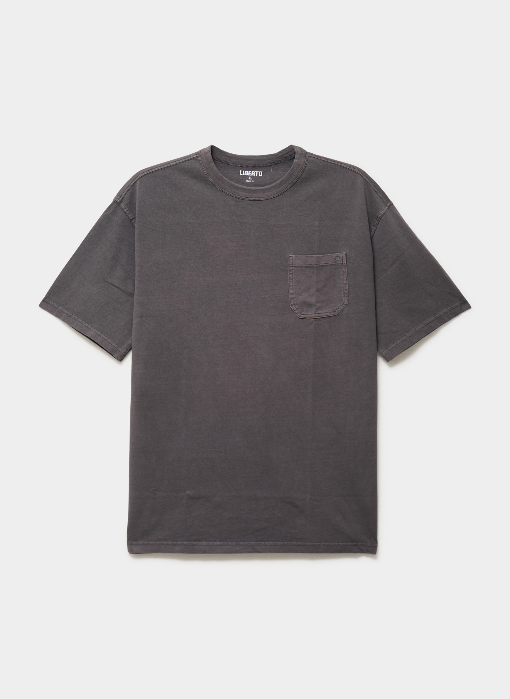 Tee-shirts LIB1TOTO homme gris LIBERTO Tee-shirts LIB1TOTO homme gris Gris foncé