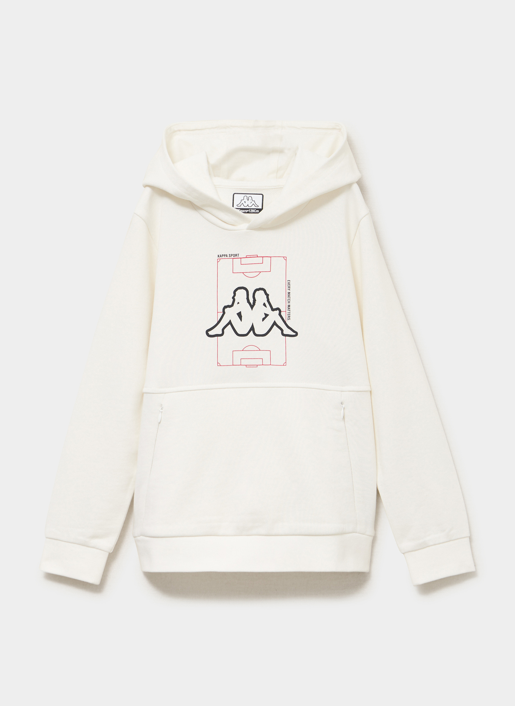 Sweats à capuche KAPPA2_37257QW490_ISHOT garçon blanc Kappa Sweats à capuche KAPPA2_37257QW490_ISHOT garçon blanc Blanc