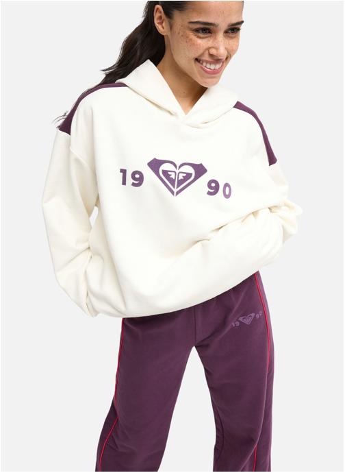 Roxy Sweats à capuche Ess Energy Elevated femme blanc