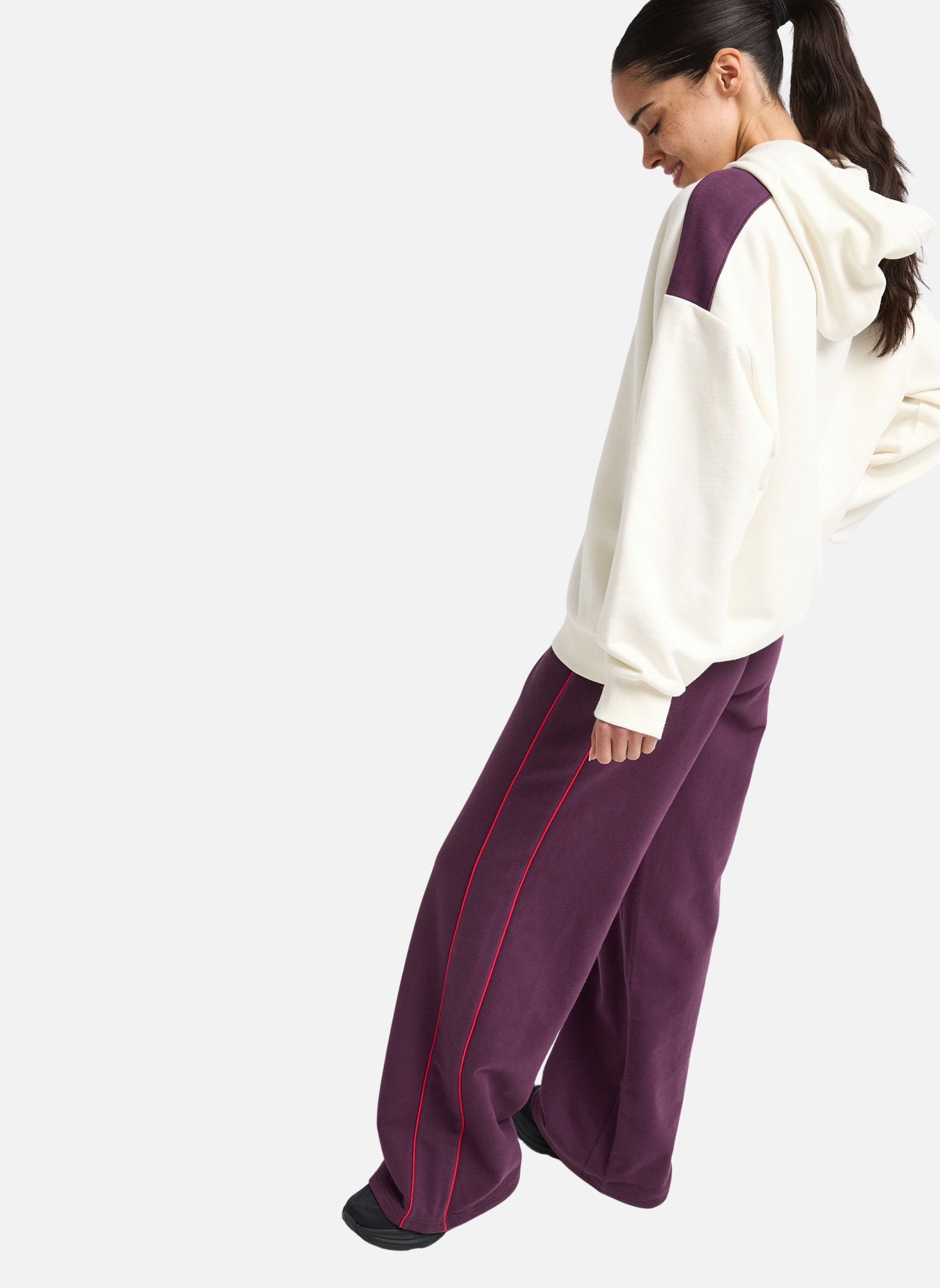 Sweats à capuche Ess Energy Elevated femme blanc Roxy Sweats à capuche Ess Energy Elevated femme blanc Blanc