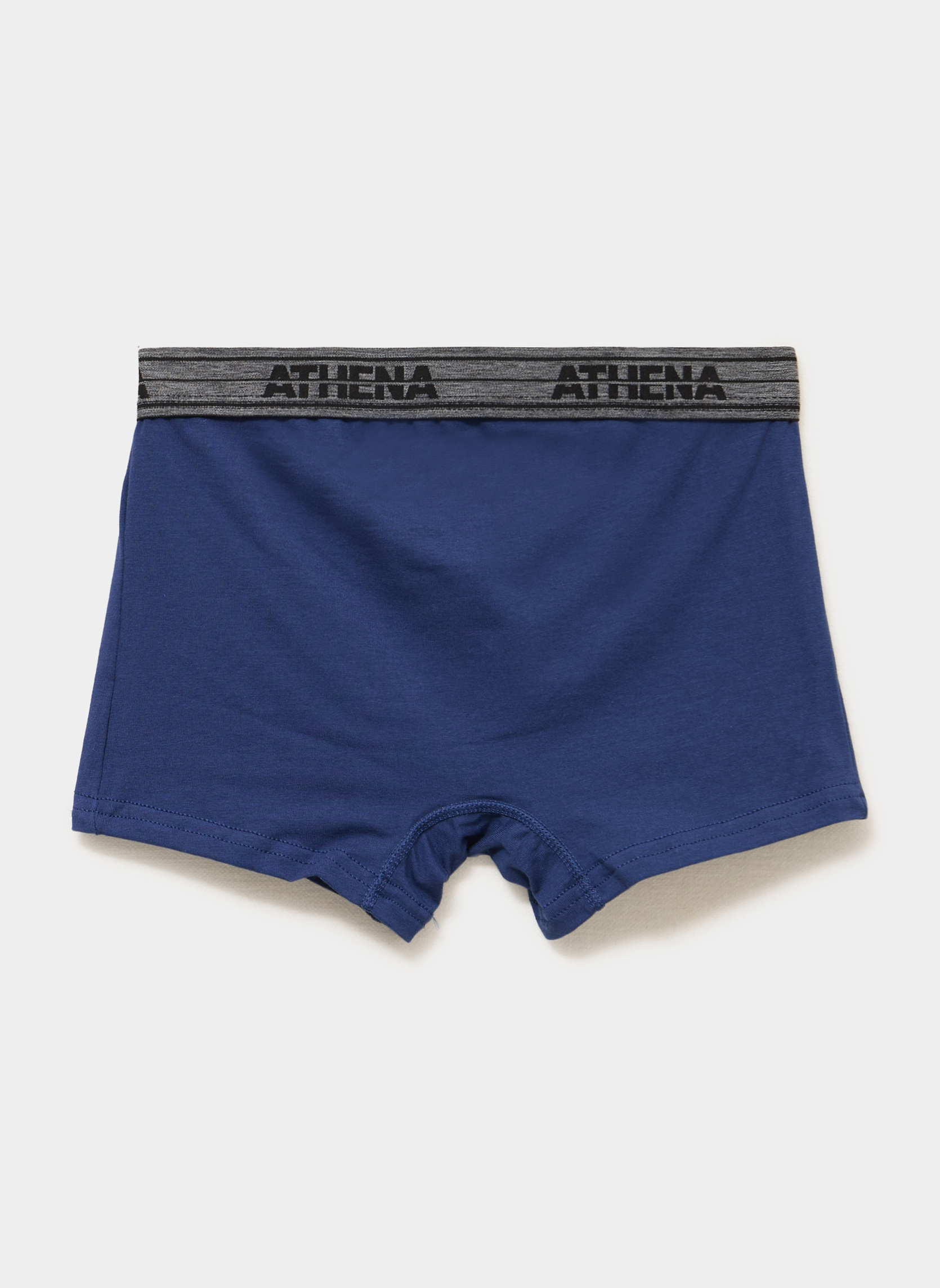 Caleçons X4BOXERECOPACK homme bleu ATHENA Caleçons X4BOXERECOPACK homme bleu Bleu