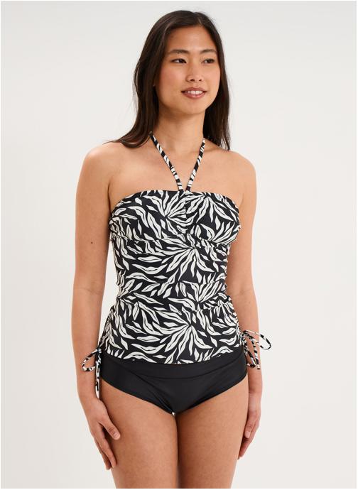 WAMEA BEACH Hauts de maillot balconnet CANNOUTANKINI1 femme noir