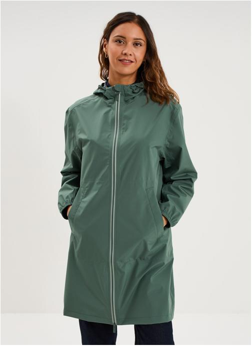 Trappeur Parkas TRA3_LONGRAINCOAT femme vert