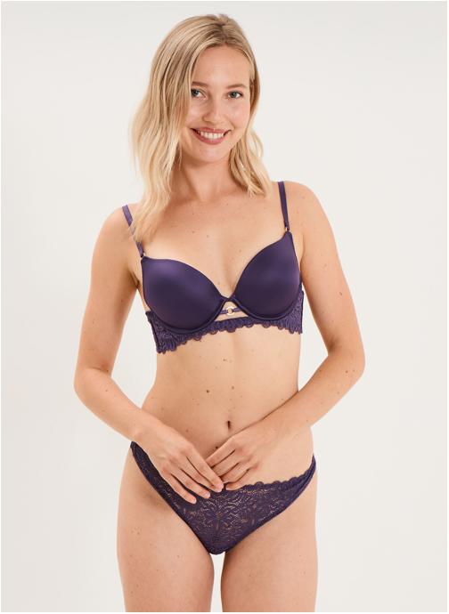 Mosquitos Brassières DAISYPMWBPLUNGEMAXPUSH femme violet