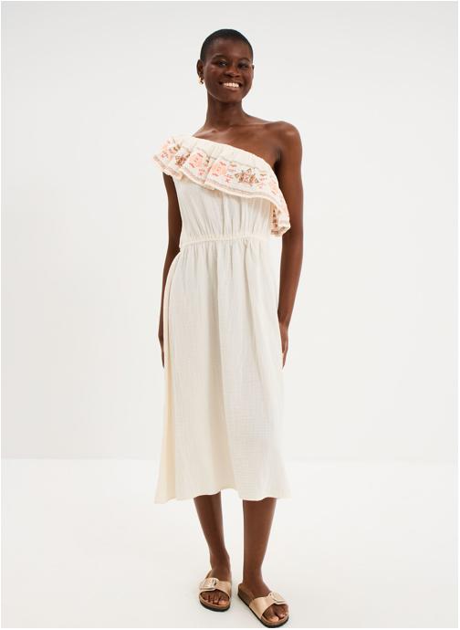 CREEKS Robes CRE3_ROSSIGNOL femme beige