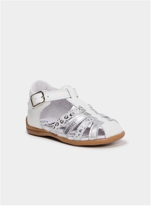 Pat et Ripaton Sandales PMYMY_S_BBF_SAND_261 fille blanc