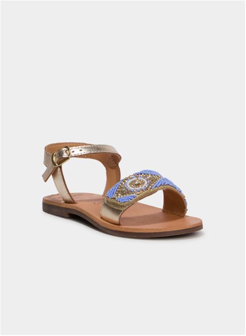 CREEKS Sandales PERLA_S_MF_SAND_261 fille or et bronze