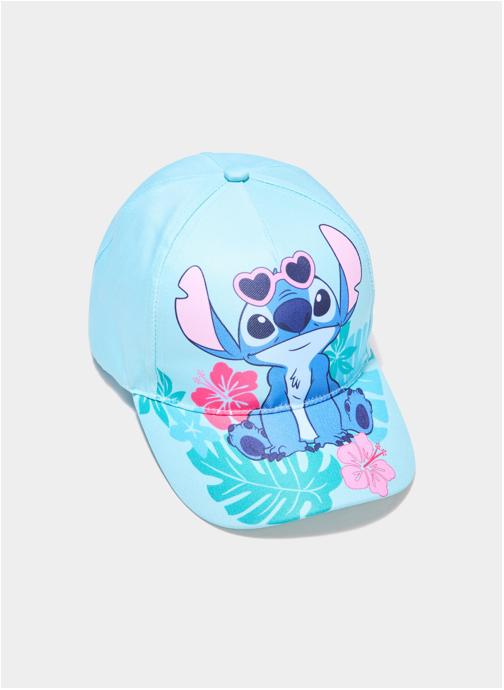Stitch Casquettes STITCHCAP_PALMHIBISCUS fille bleu