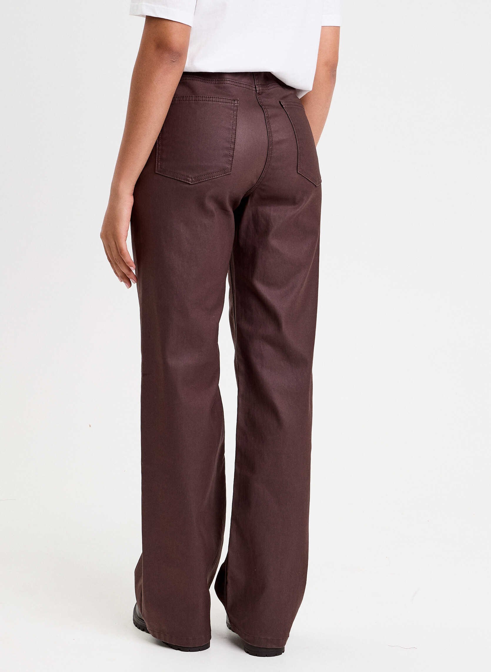 Pantalons droit ISTANO-DUIZ femme marron Cache Cache Pantalons droit ISTANO-DUIZ femme marron Marron foncé
