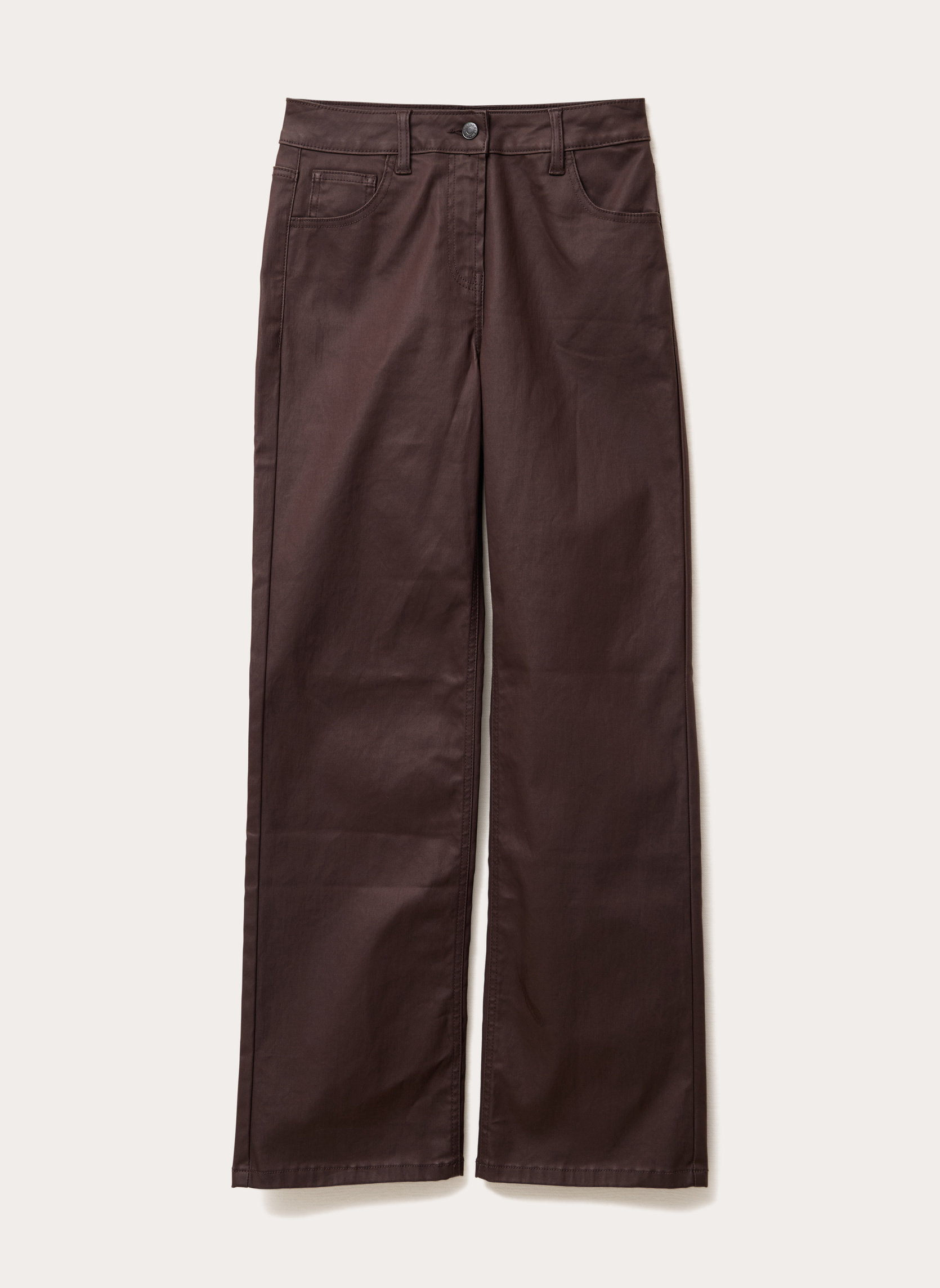 Pantalons droit ISTANO-DUIZ femme marron Cache Cache Pantalons droit ISTANO-DUIZ femme marron Marron foncé