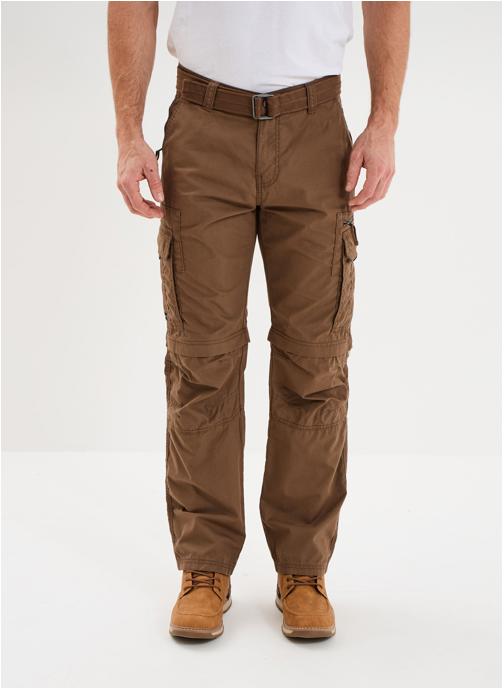 Trappeur Pantalons droits TRA1_PANTASHORT homme marron