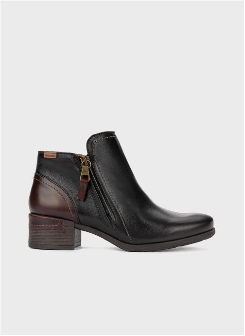 Pikolinos Bottines basses MALAGA femme noir