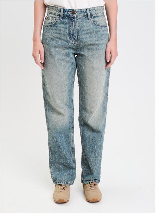 Cache Cache Jeans droit ISTANO-LAZ femme bleu