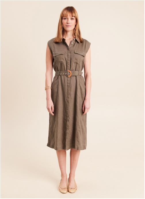 Bréal Robes RECHELANA femme vert