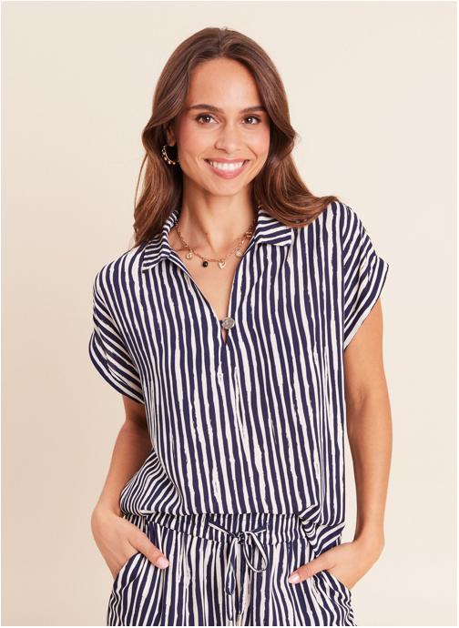 Bréal Chemises CEEBASTRA femme bleu