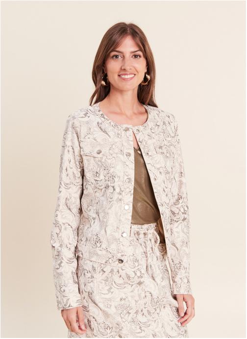 Bréal Vestes VEREVY femme blanc