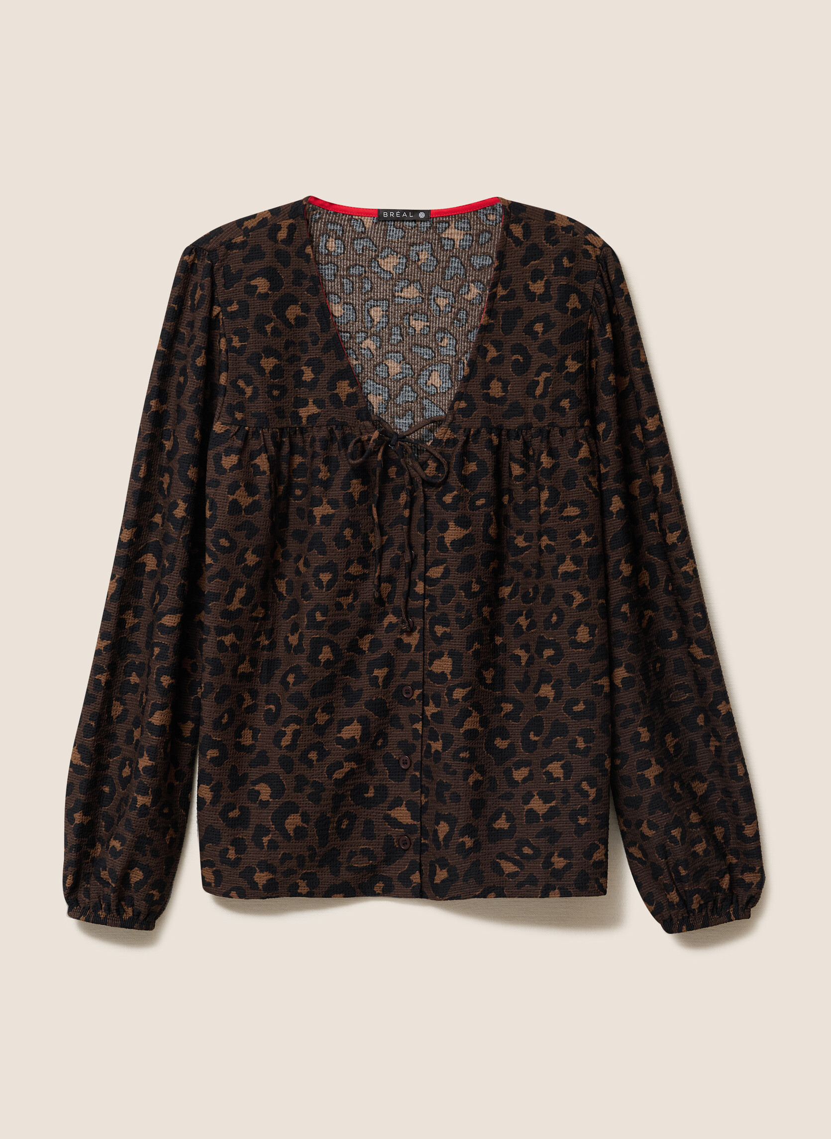 Blouses TILEOBACK femme marron Bréal Blouses TILEOBACK femme marron Marron