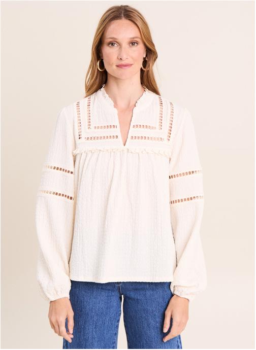 Bréal Blouses TIBLOUJANE femme blanc