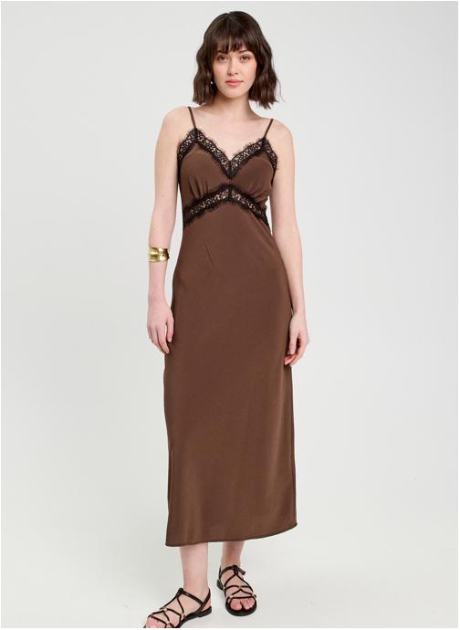 Cache Cache Robes ROLONUIZE2 femme marron
