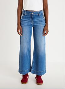 Jeans droit DELHO-SAIL femme bleu Cache Cache Jeans droit DELHO-SAIL femme bleu Bleu