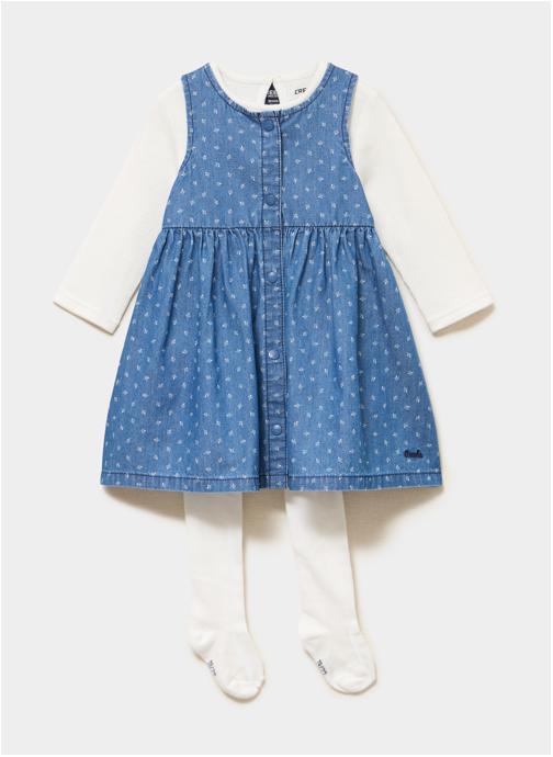 CREEKS Ensembles CREB2_ELINE_DENIM fille bleu