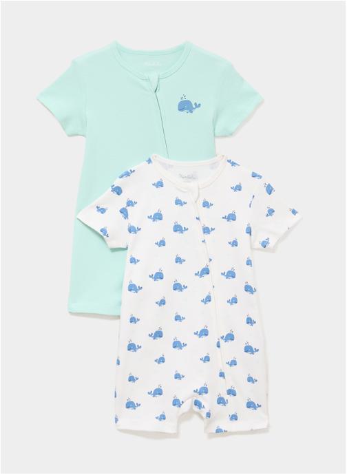 KIMBALOO Pyjamas et Grenouillères KIM1_PYJZIPCOUR_LOTX2 garçon bleu