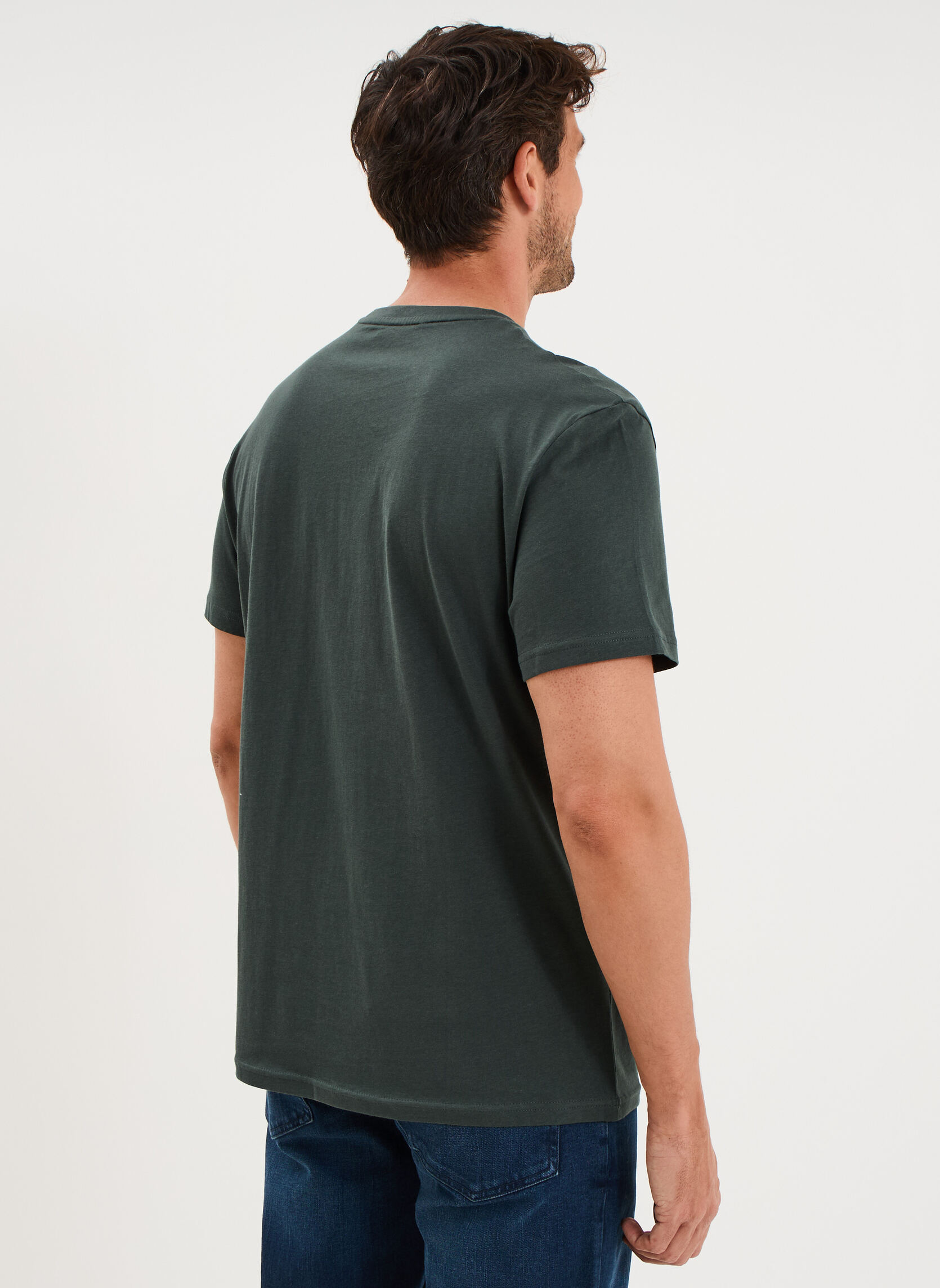Tee-shirts CRE1TUPAC_GREEN homme vert CREEKS Tee-shirts CRE1TUPAC_GREEN homme vert Vert