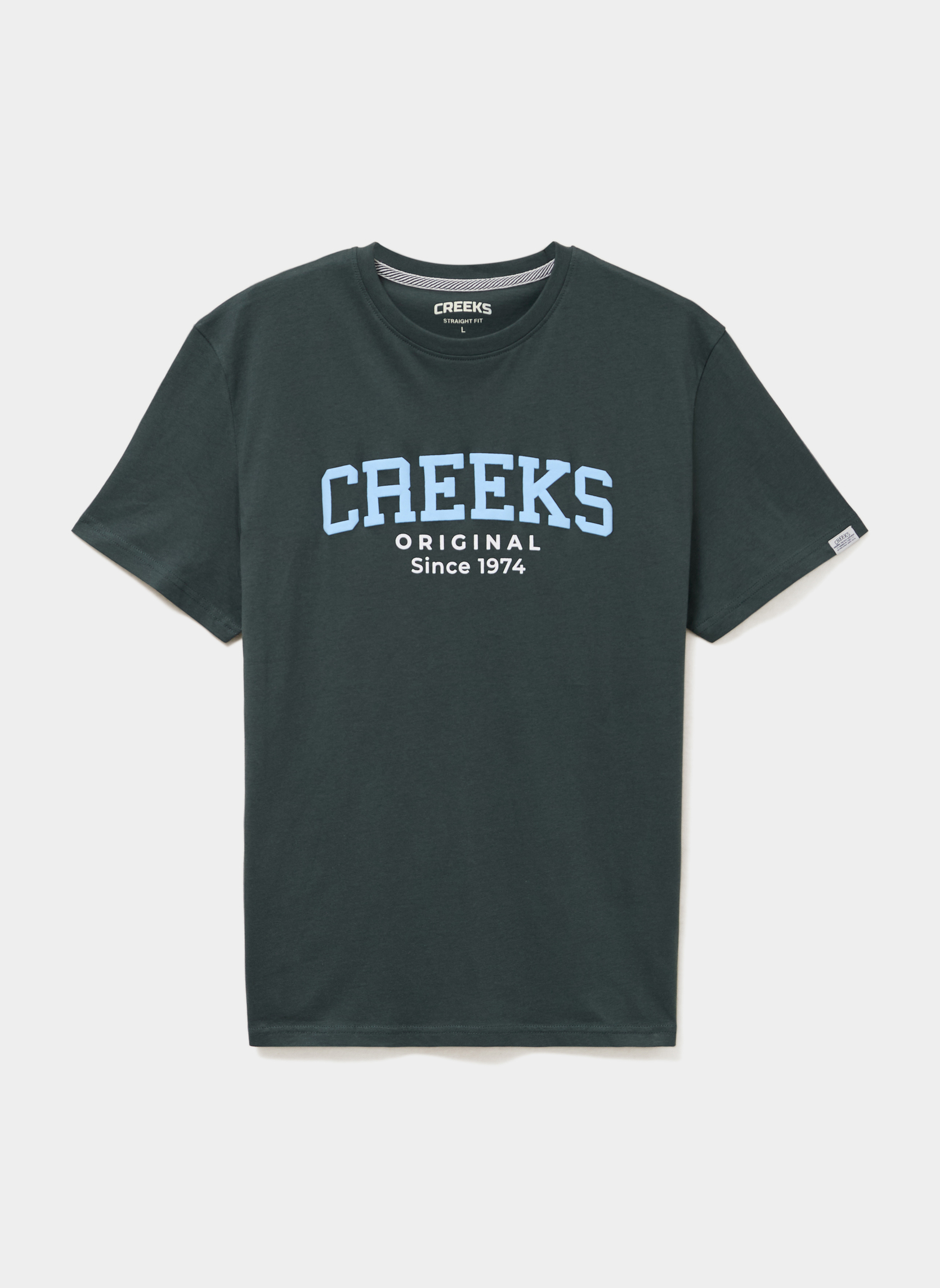 Tee-shirts CRE1TUPAC_GREEN homme vert CREEKS Tee-shirts CRE1TUPAC_GREEN homme vert Vert