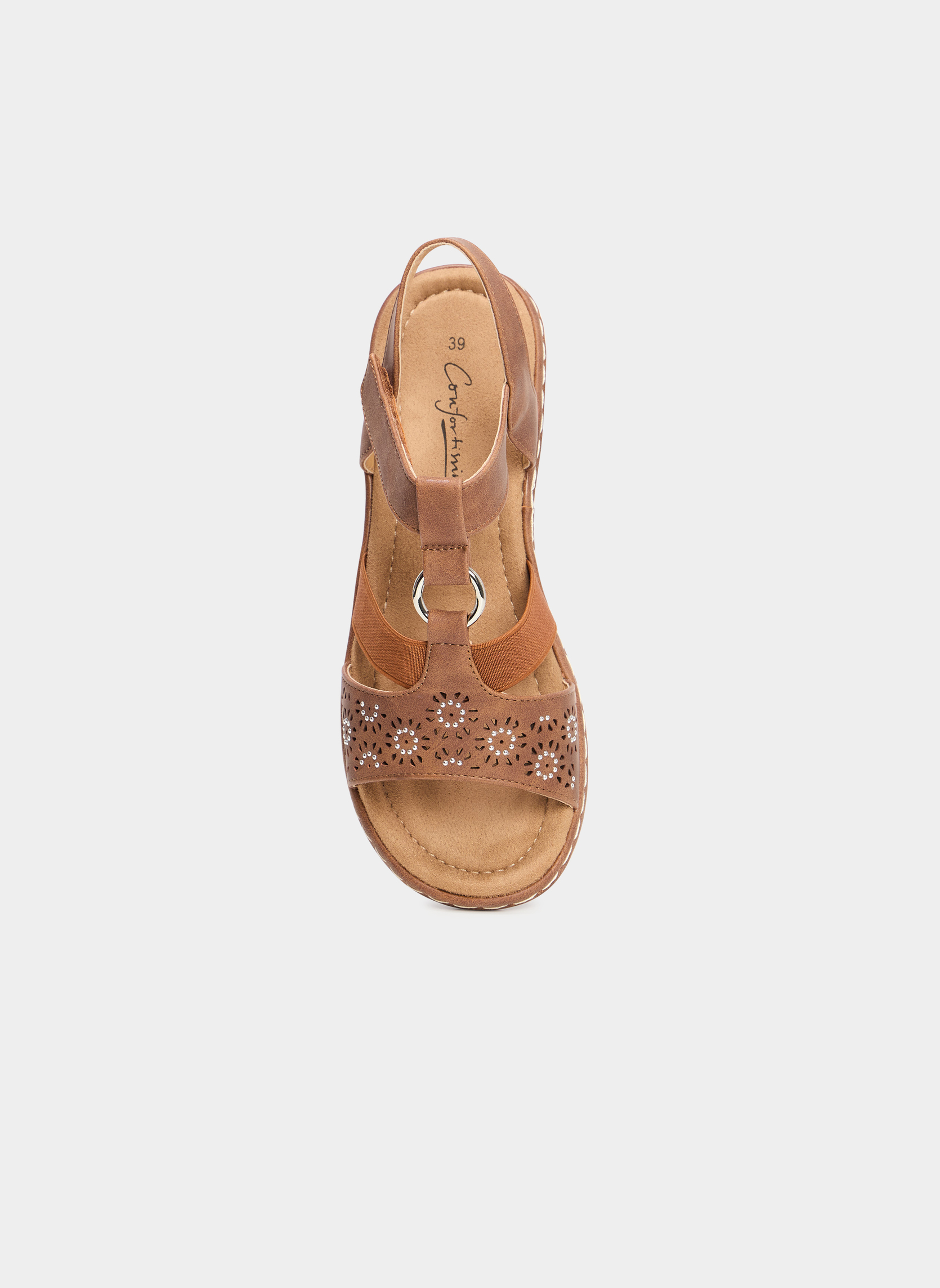 Sandales WABOTA_S_F_SAND_3_241 femme marron CONFORTISSIMO Sandales WABOTA_S_F_SAND_3_241 femme marron Marron clair