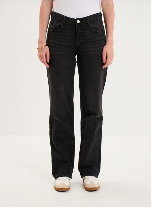 CREEKS Jeans droit CRE3_DORTMUND26 femme noir