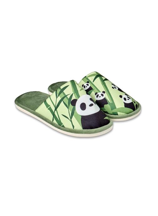 Dedoles Chaussons Panda et Bambou homme multicolore